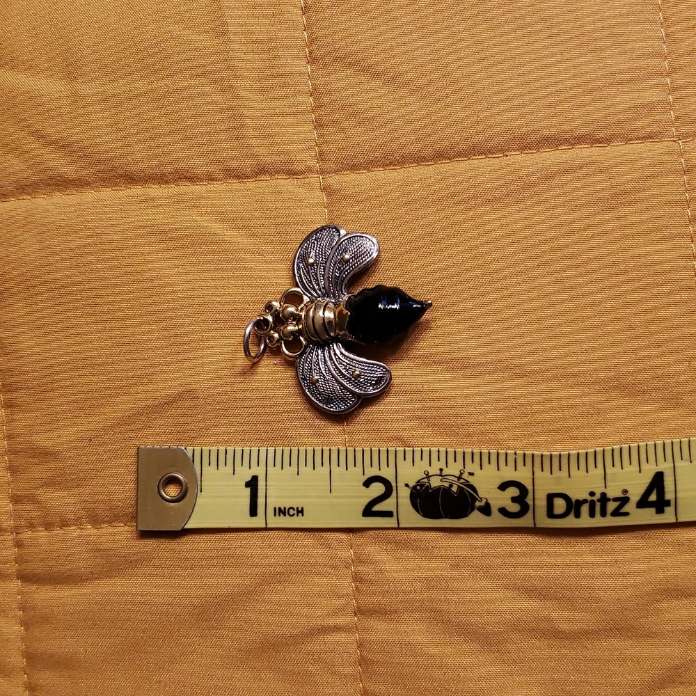 Waxing Poetic Bee Brave charm